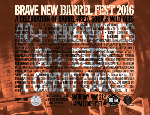Brave New Barrel Fest Beer List